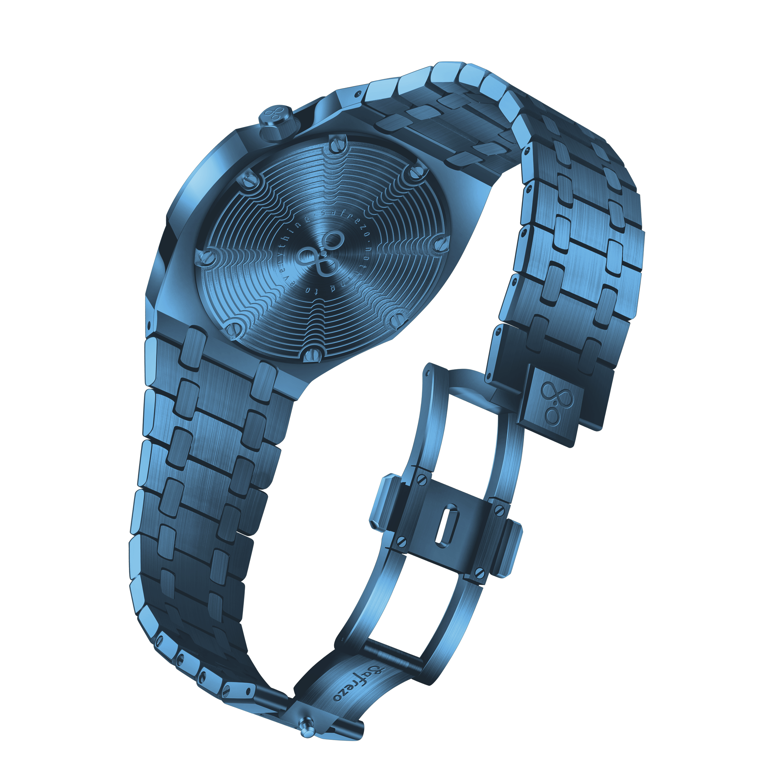 曲线橡树 - 极地蓝-极昼