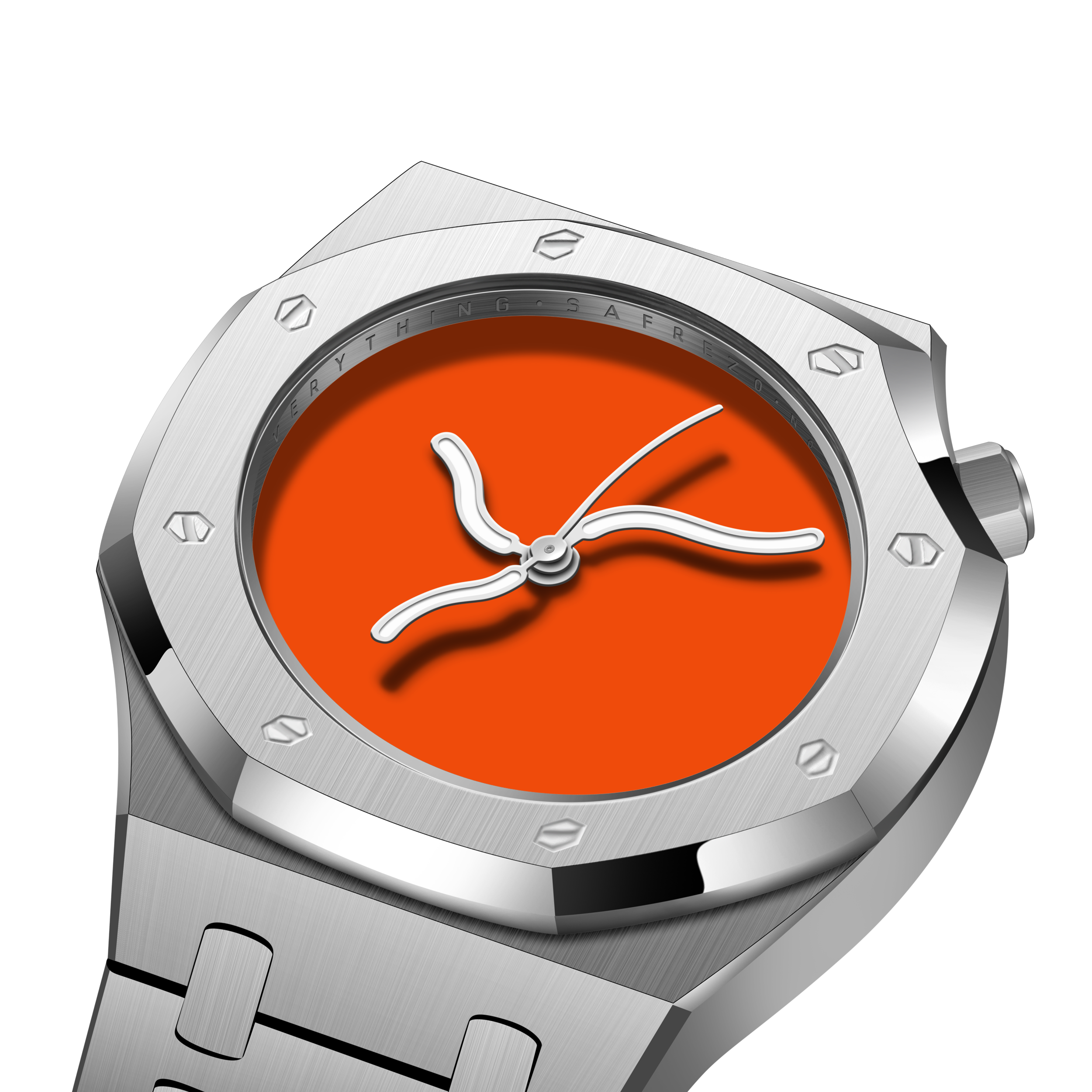 曲线橡树 - 糖果橙