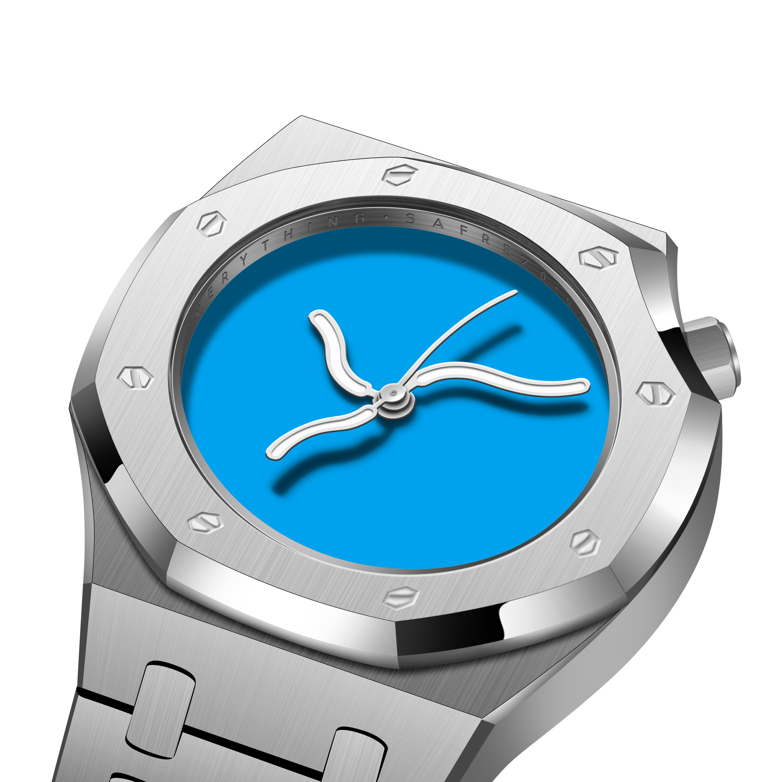 曲线橡树 - 糖果蓝