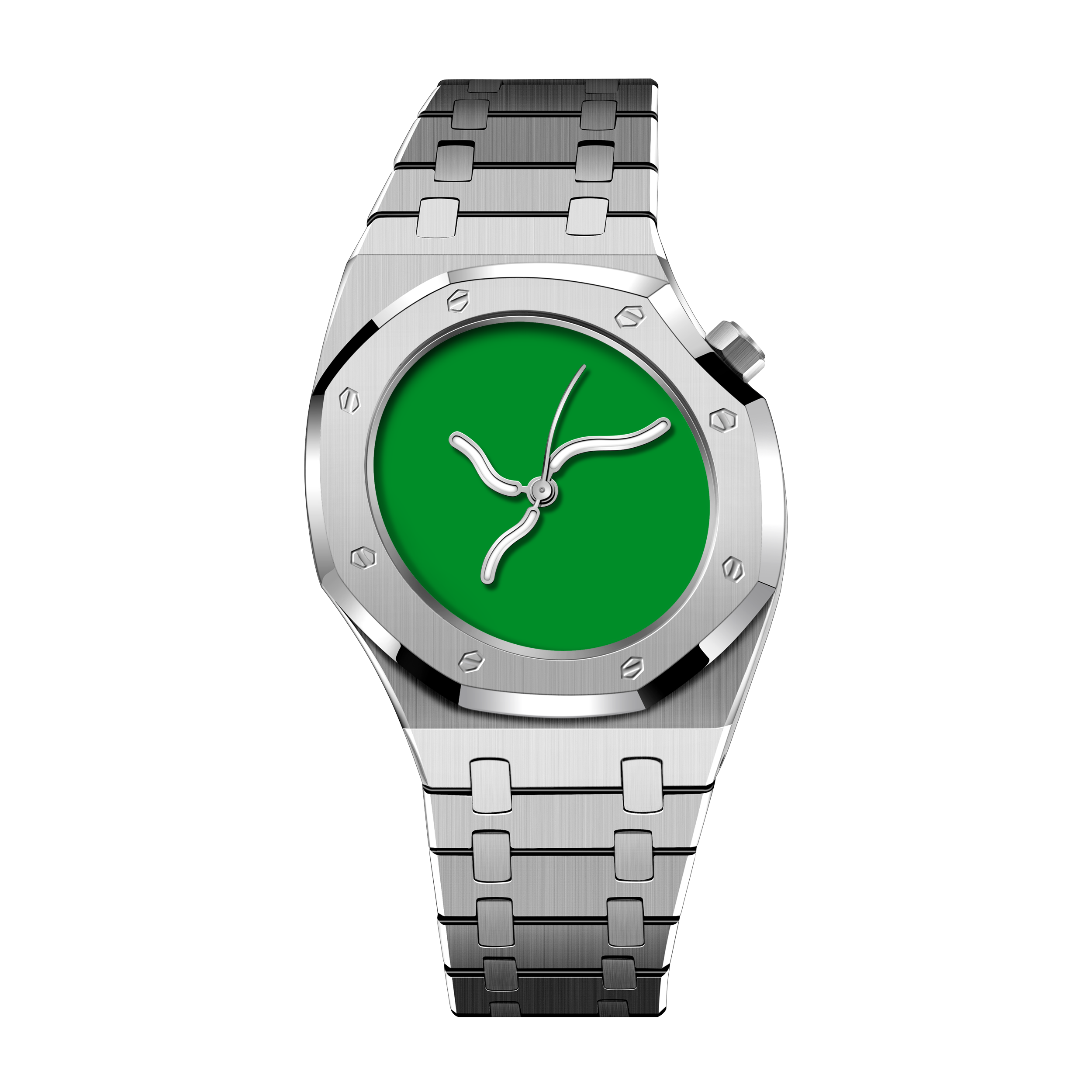 曲线橡树 - 糖果绿